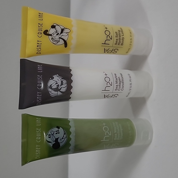 New Disney Cruise Line h20+ Spa shampoo condition and lotion - Picture 1 of 3